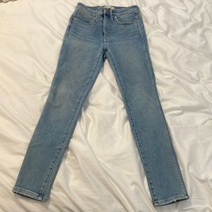 Madewell 10” High-Rise Skinny, Sz 27 - fits like a 29